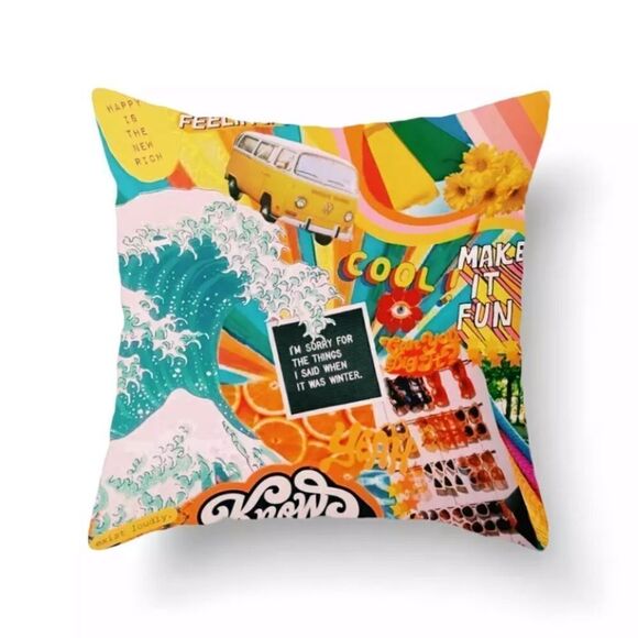 NEW! “VSCO Collage” Pillowcase Cover - Picture 4 of 5